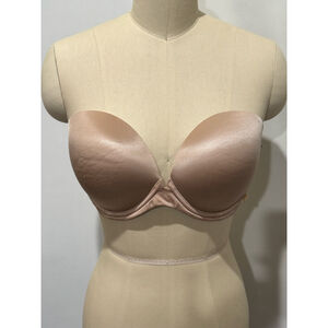 Women's Victoria's Secret padded Strapless Bra 38D Beige